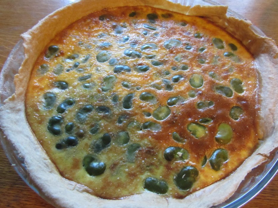 La tarte ou la quiche aux légumes