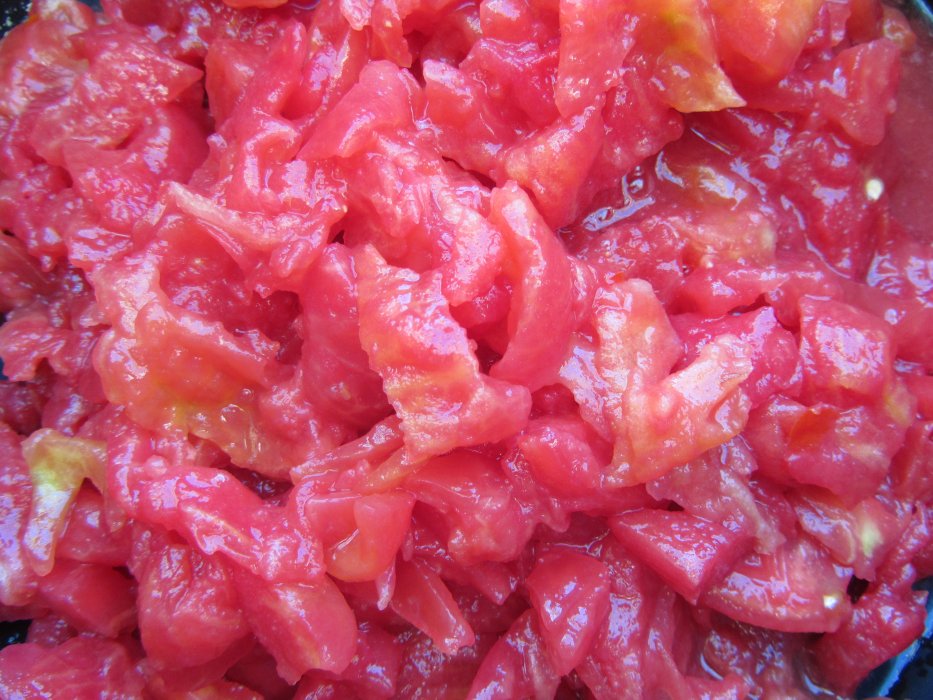 Confiture de tomates rouges