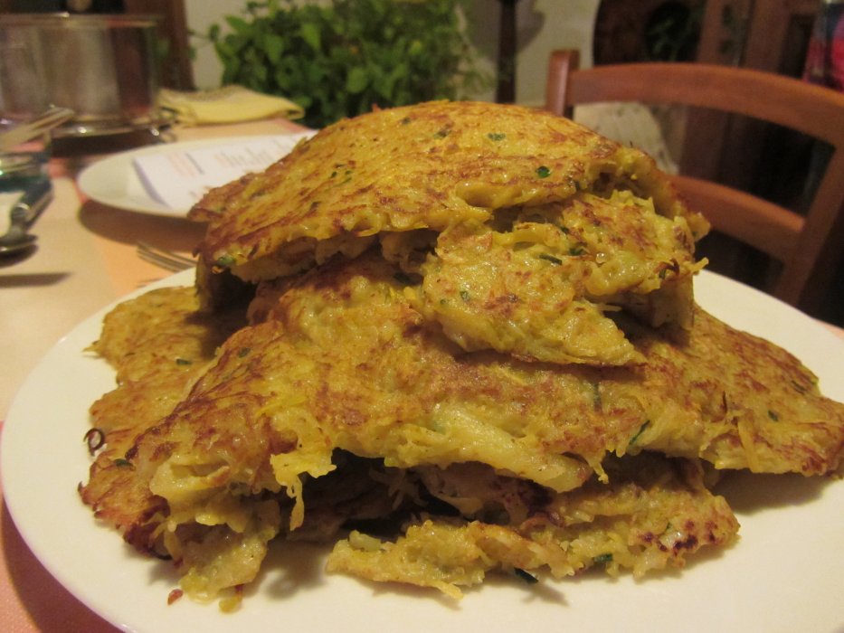 Galettes polonaises potiron-pommes de terre